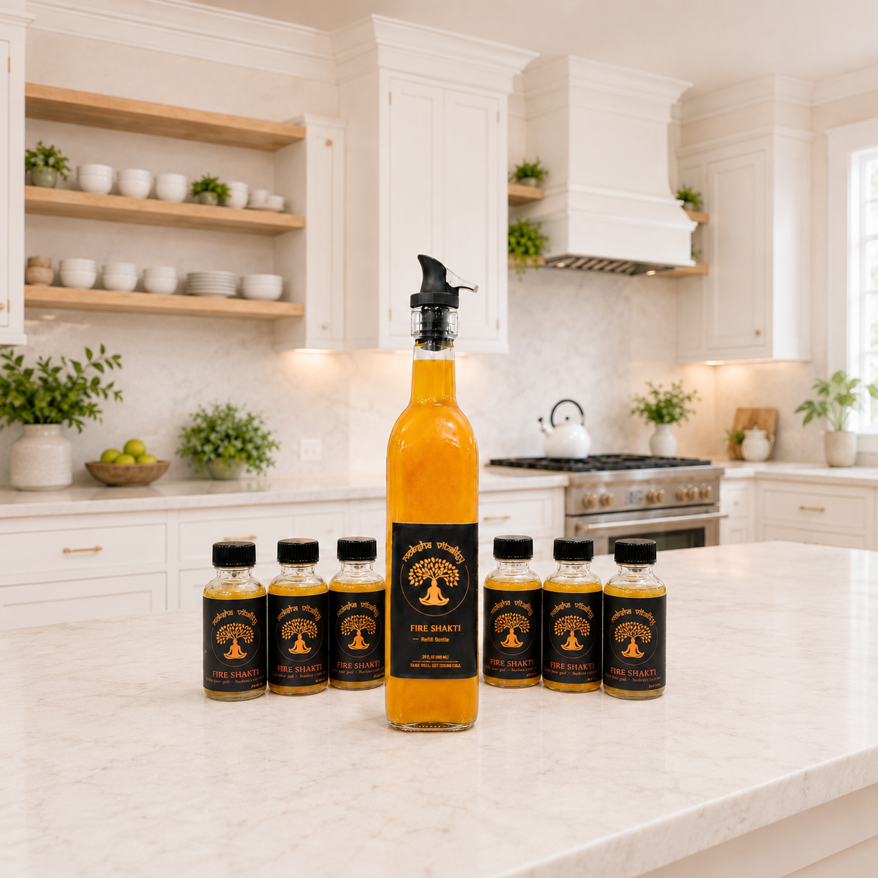 Fire Shakti 500 mL Refillable Bottle — First Fill Included