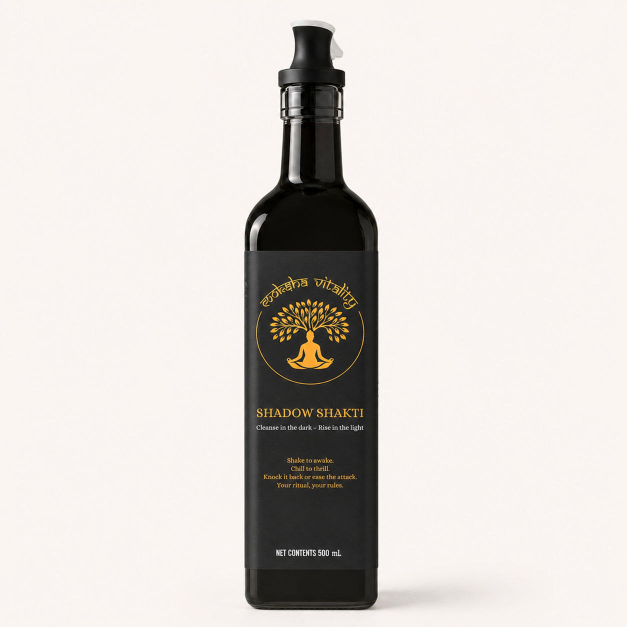 Shadow Shakti 500 mL Refillable Bottle — First Fill Included