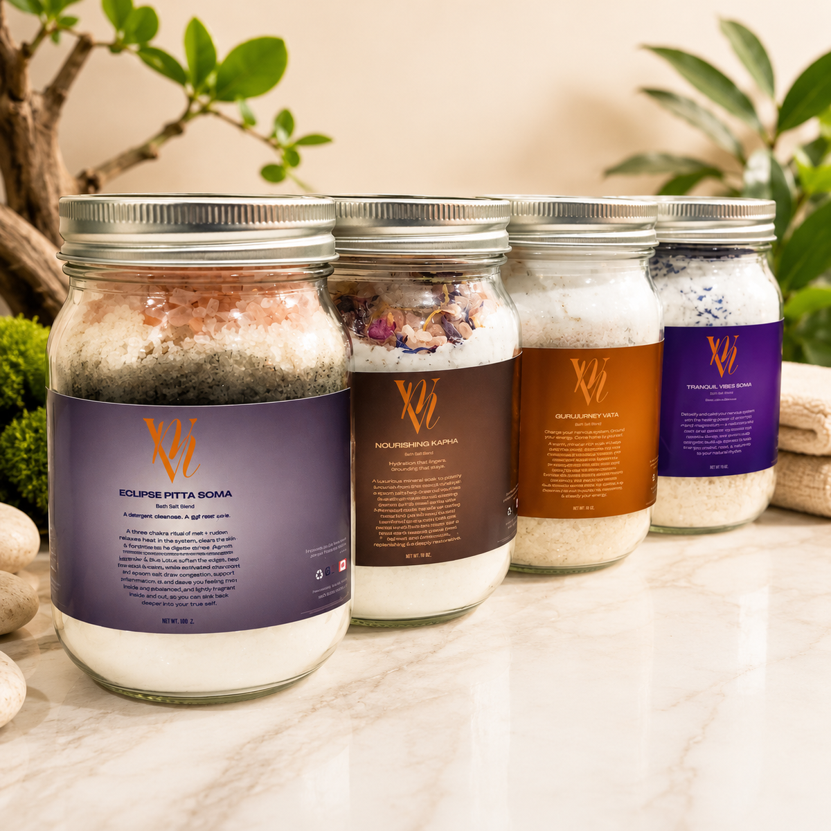 Complete Soma Ritual Box with all four Soma bath soaks