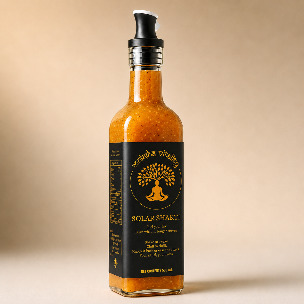Solar Shakti 500 mL Refillable Bottle — First Fill Included
