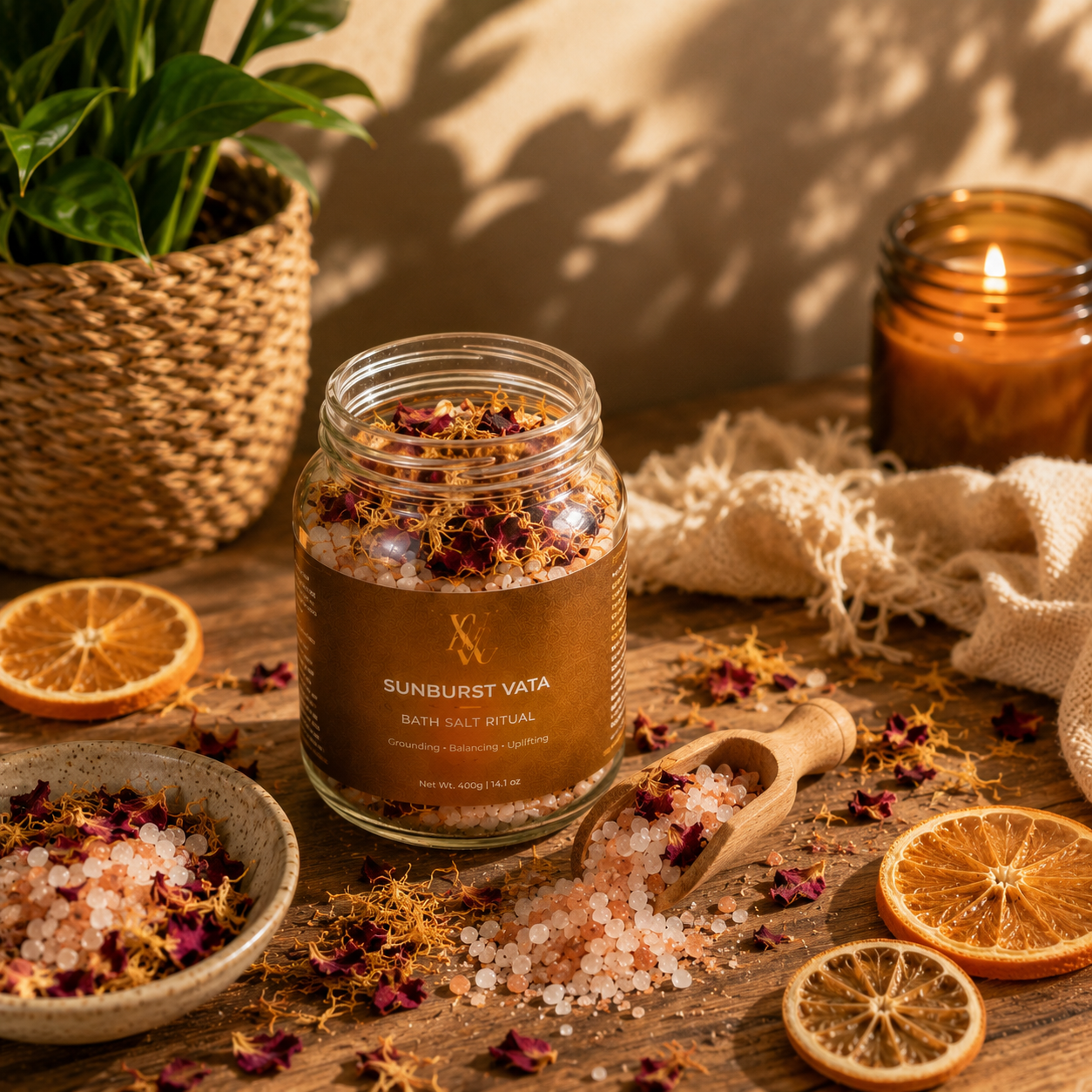 Sunburst Vata Soma Bath Soak (450 g)