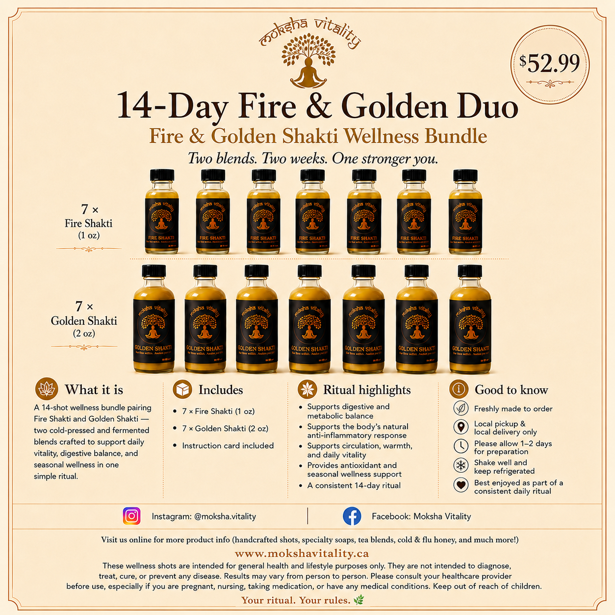 14-Day Fire & Golden Duo