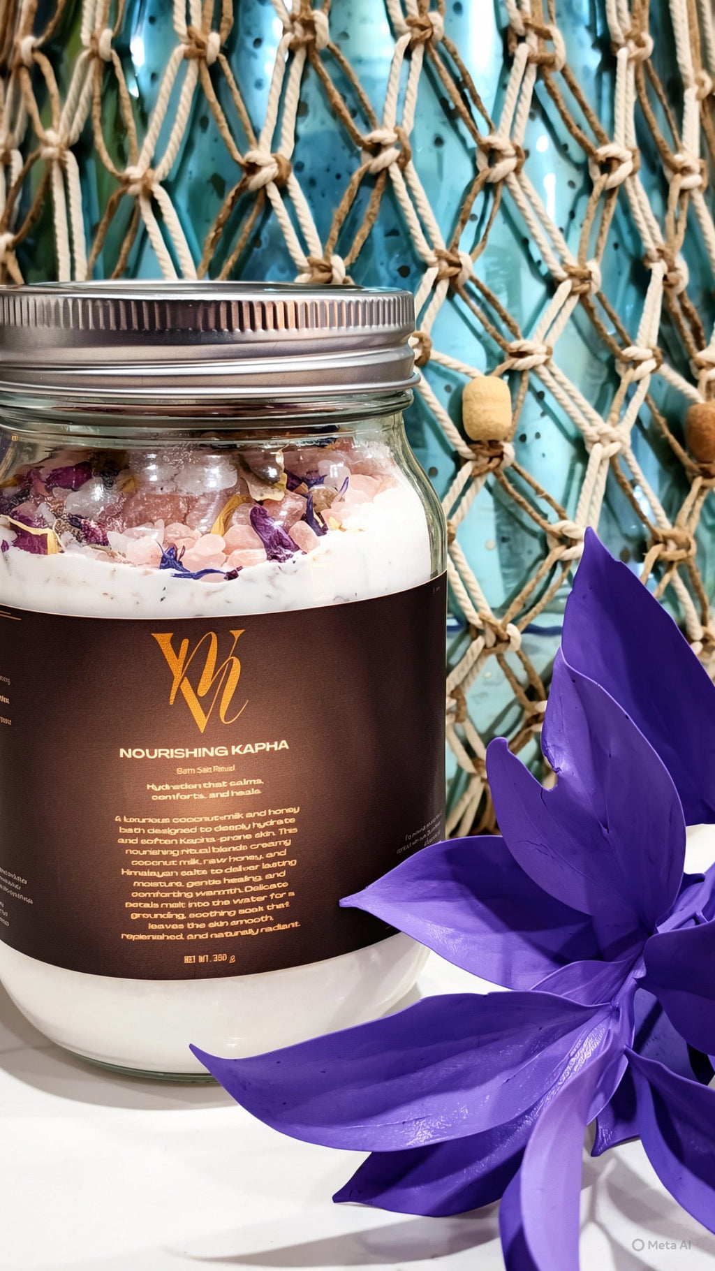 Nourishing Kapha Soma bath soak available in the Soma Discovery Duo
